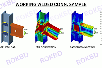 do steel structural connection design