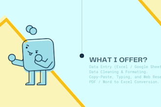 do something im really good at entry data processing edp