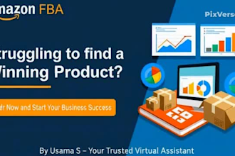do advanced amazon fba product hunting and product research for you