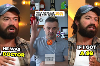 edit aharmozi or gary vee subtitles for tiktok and reels