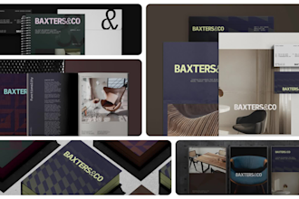 create a bespoke logo and company visual identity for you