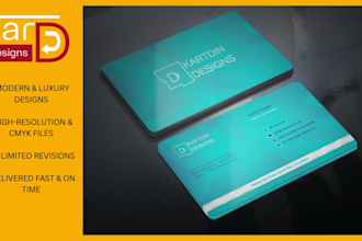 design premium luxury business cards with gold or elegant style