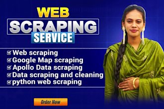 scrape websites and deliver clean ready to use data