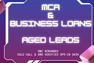 aged business loan leads that your lenders want to fund
