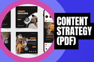 create your professional instagram content strategy