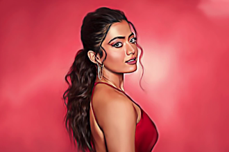 draw a realistic digital oil painting based on your photo