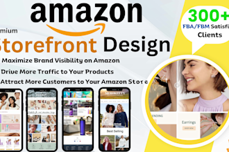 create amazon brand store amazon storefront design setup expert fba amazon page
