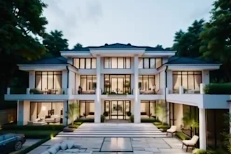 create 3d exterior and interior rendering animation
