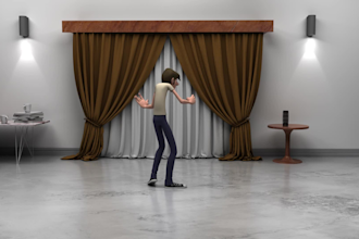 do character animations in maya and blender