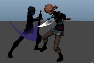 create 3d game character 3d game model 3d game assets 3d animation for game