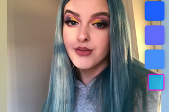 edit hair in picture