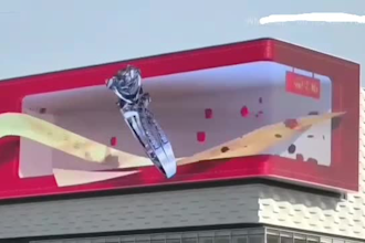 make 3d advertisement billboard, display billboard, 3d led screen animation, ads