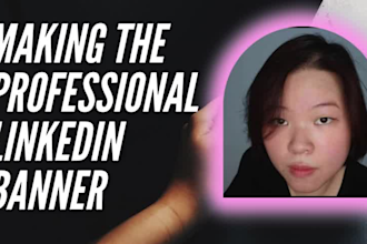 do your profesional linkedin profile for the banner