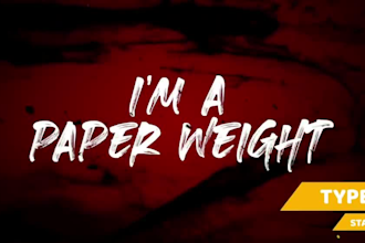 do awesome animated kinetic typography lyrics video and animation for your song