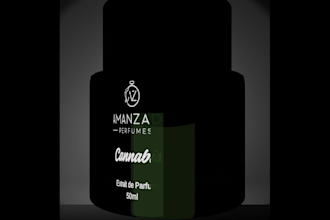 design realistic 3d perfume bottles for ads and packaging