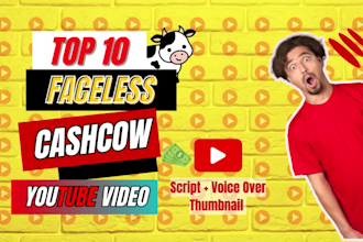 create automated cash cow videos and faceless cash cow video