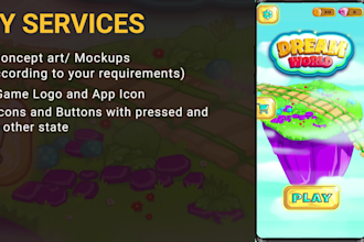 make professional 2d game UI for mobiles