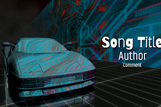 make high quality music visualizer for your song