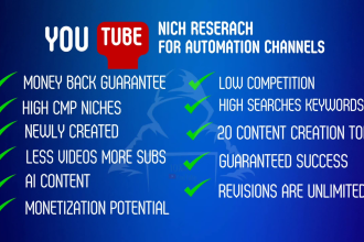 give you profitable and high CPM faceless niches for youtube automation