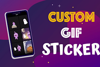 create animated gif for giphy ,tiktok and instagram