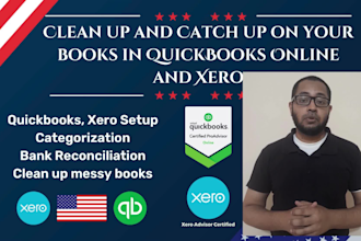 clean up messy books on quickbooks xero wave