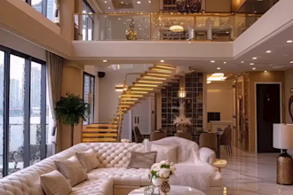 do 3d architecture, interior and exterior design with 3d landscape rendering