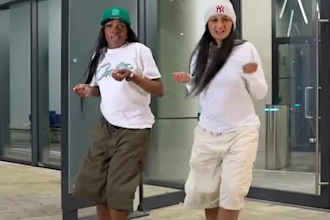 create a tiktok dance choreography, hip hop dance for your song