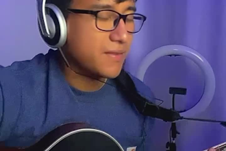 record acoustic guitar for your song