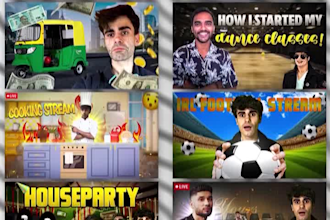 make thumbnails for youtube videos