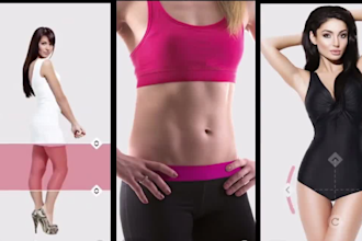 photo, video editing body and face slimming