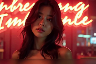 create asiatic nsfw image with generative ai