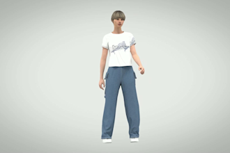 create 3d fashion designs, including clothing, garments, and animations