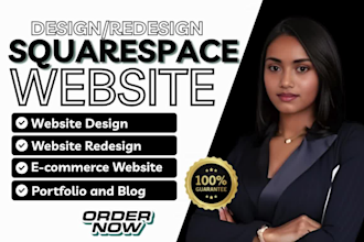 build squarespace website design squarespace website redesign business website