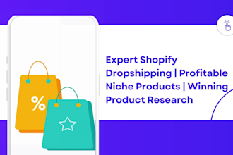 research winning niche products for shopify dropshipping