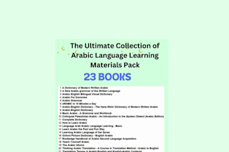 design arabic culture guide ebook journal and brochures
