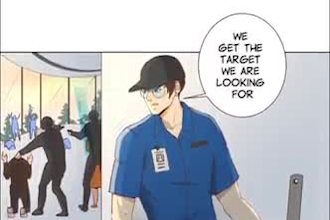draw six webtoon episode characters only based on your story