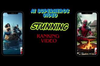 create captivating viral ai superhero rank up shorts featuring joker spider man
