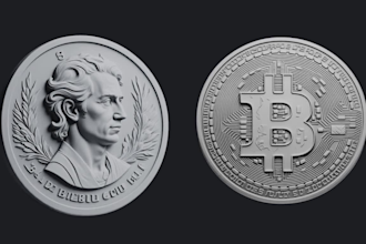 printable coin 3d model bas relief 3d sculpting bas relief medallion