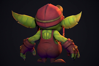 model 3d characters or props