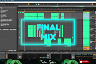 mix and master your track to industry standard quality