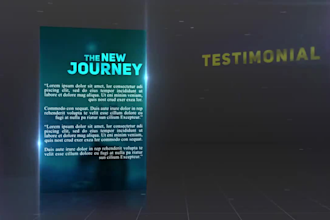 create amazing 3d book promo video