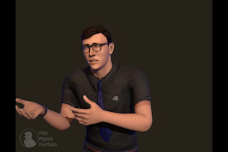 weight paint your 3d model in blender