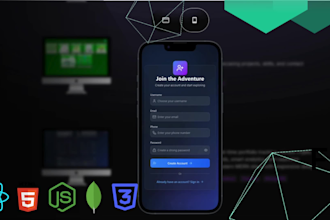 develop a full stack mern website with admin panel in 7 days