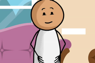create custom stickman animation  stickman character design  for explainer video