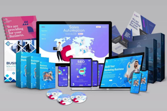 design a digital product mockup, mockup course and ecover bundle