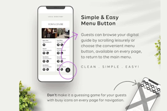 design interactive digital welcome book for your airbnb vacation rental guests