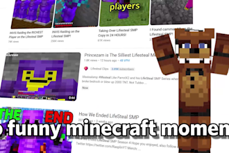 edit a minecraft youtube video for you