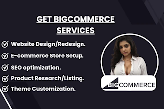 develop bigcommerce store customize bigcommerce store bigcommerce website setup
