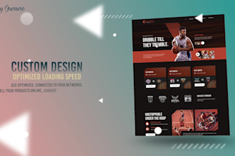 design modern and fully responsive website