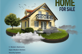 design 100 real estate social media posts